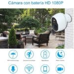 Cámara de seguridad portable WI-FI + batería - Imagen 6