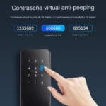 Cerradura inteligente A230N WI-FI Derecha + 5050 Negra / nickel - Imagen 4