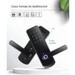 Cerradura inteligente A230N WI-FI Derecha + 5050 Negra / nickel - Imagen 7